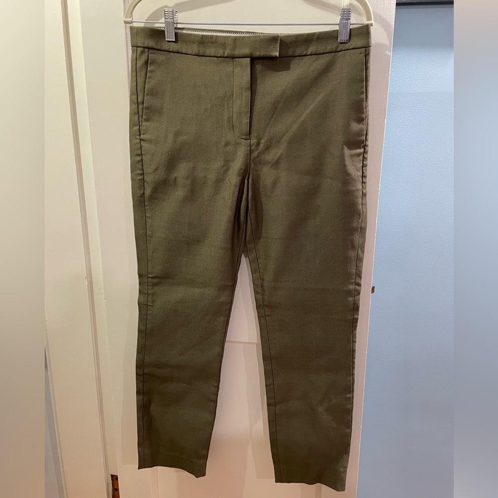 Olive green J. Crew pants!